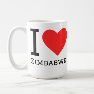 I love zimbabwe  coffee mug
