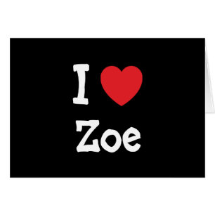 I love Zoe heart T-Shirt