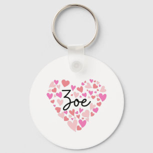 I love Zoe Keychain