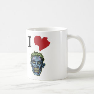 I LOVE ZOMBIES MUG