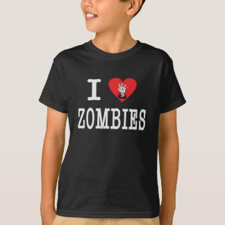 I Love Zombies T-Shirt