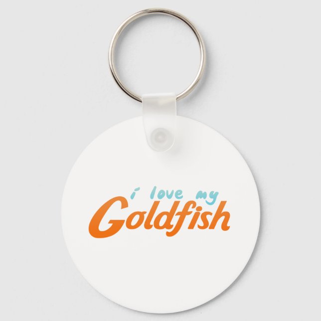 I loved my goldfish keychain (Front)