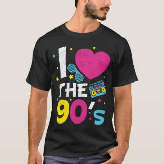 I Lovehe 90s Retro Heart gift T-Shirt