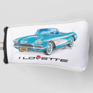 I LOVETTE UNIQUE CAR DESIGN GOLF HEAD COVER