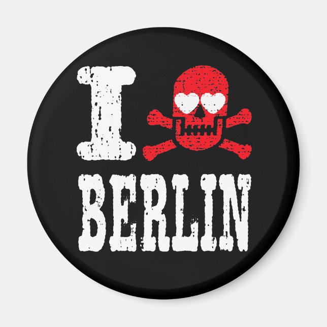 I LUV BERLIN MAGNET (Front)