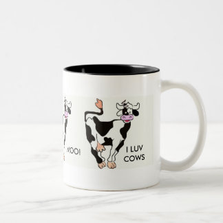 I LUV COWS, MUG