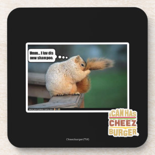 I luv dis new shampoo coaster