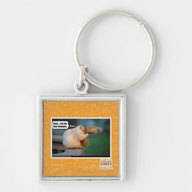 I luv dis new shampoo keychain (Front)