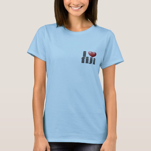 I Luv Fiji T-Shirt (Front)