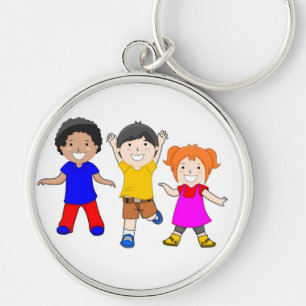 I LUV MY FRIENDS KEYCHAIN
