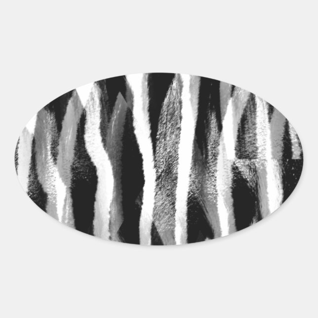 I Luv Pattern!_ Oval Sticker (Front)