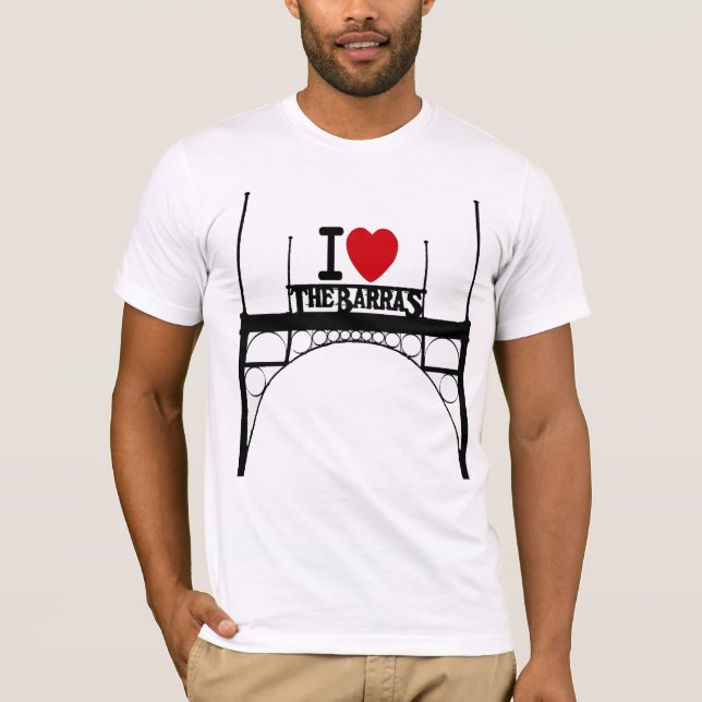 i luv the barras T-Shirt (Front)