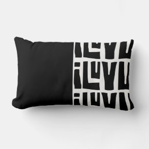 i Luv U Tribal Lumbar Coussin