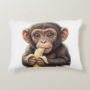 I’m a Cheeky Little Chimp! Accent Pillow