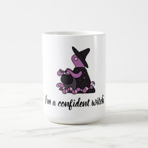 I’m a confident witch coffee mug