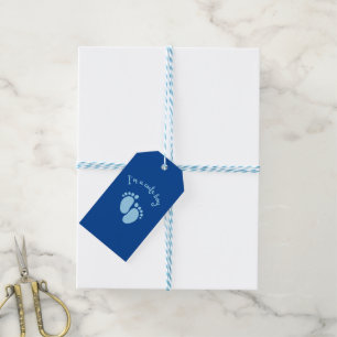 I’m a cute boy gift tags