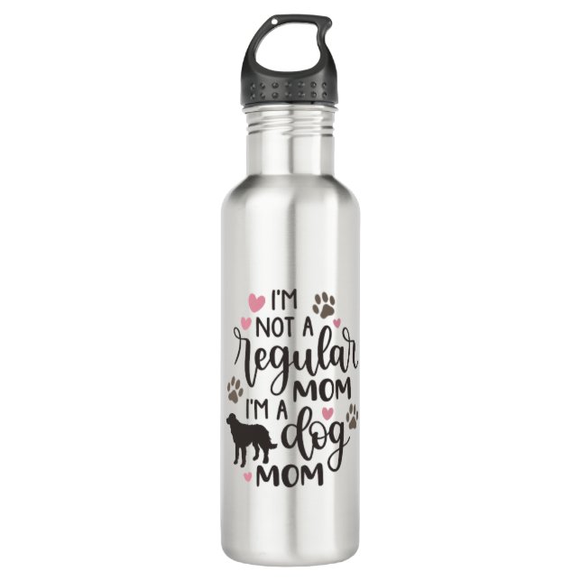 I m A Dog Mom 710 Ml Water Bottle (Front)