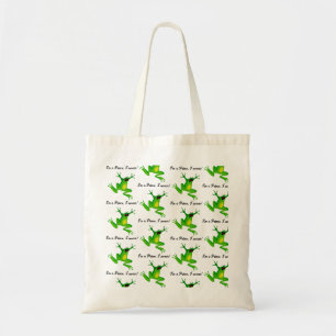 I’m a Fairy Tale Prince Funny Green Frog Cartoon Tote Bag