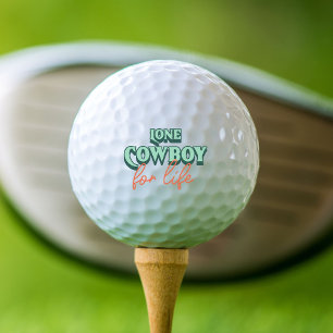 I’m a Lone Cowboy for Life Golf Balls