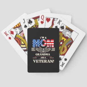 I’m a Mom, Grandma and a Veteran Playing Cards