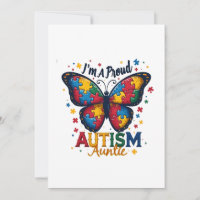 I’m a Proud Autism Auntie Autism Awareness 