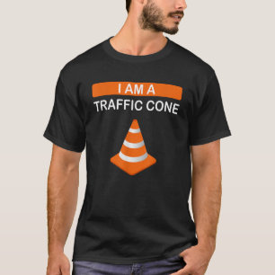 I m A Traffic Cone Halloween Costume Funny Adults  T-Shirt