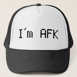 i´m afk - awy from keyboard trucker hat