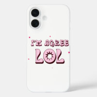 I’M AGREE LOL Funny Meme Retro 