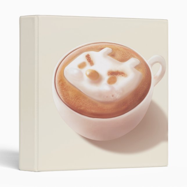 I’m Foaming With Feelings – Coffee Art Binder (Front/Spine)