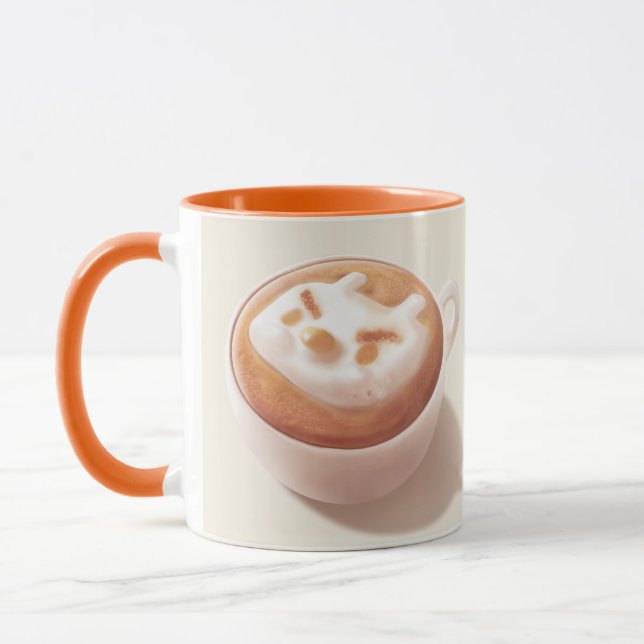 I’m Foaming With Feelings – Coffee Art Mug (Left)