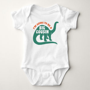 I’m Going To Be A Big Cousin Baby Bodysuit