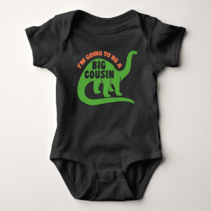 I’m Going To Be A Big Cousin Baby Bodysuit
