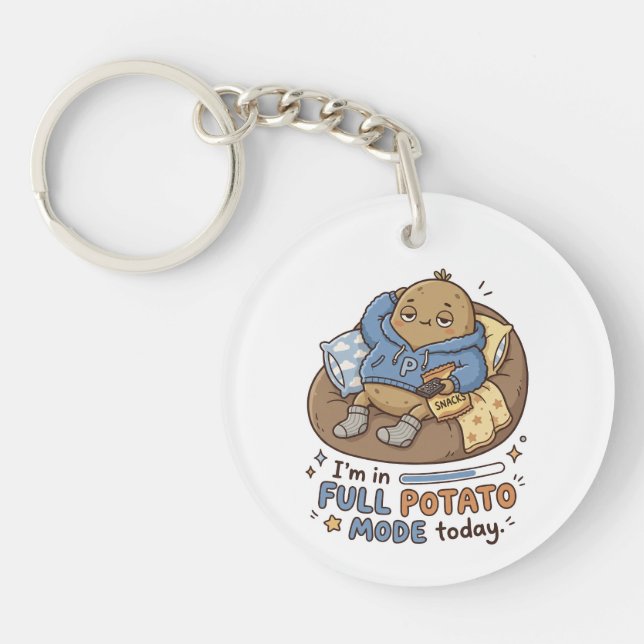 I’m in full potato mode today| Couch Potato Potato (Devant)