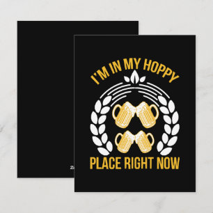 I m in my hoppy place right now holiday card