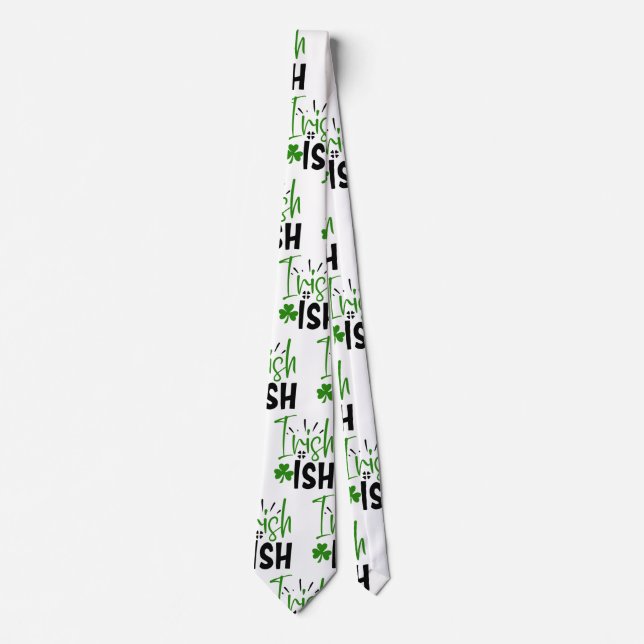 I’m Irish St. Patrick’s Day Tie (Front)