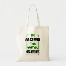 I’m More Than What You See Bold Typography Design