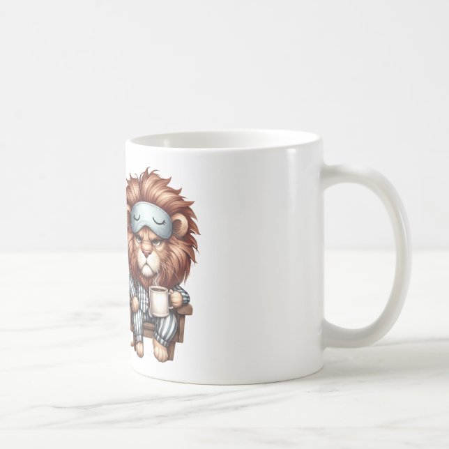 “I’m Not Always Grumpy, Sometimes I’m Asleep” Coffee Mug (Right)