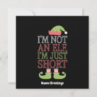 I’m Not an Elf, I’m Just Short Funny Christmas