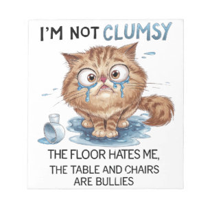 I’m Not Clumsy Notepad
