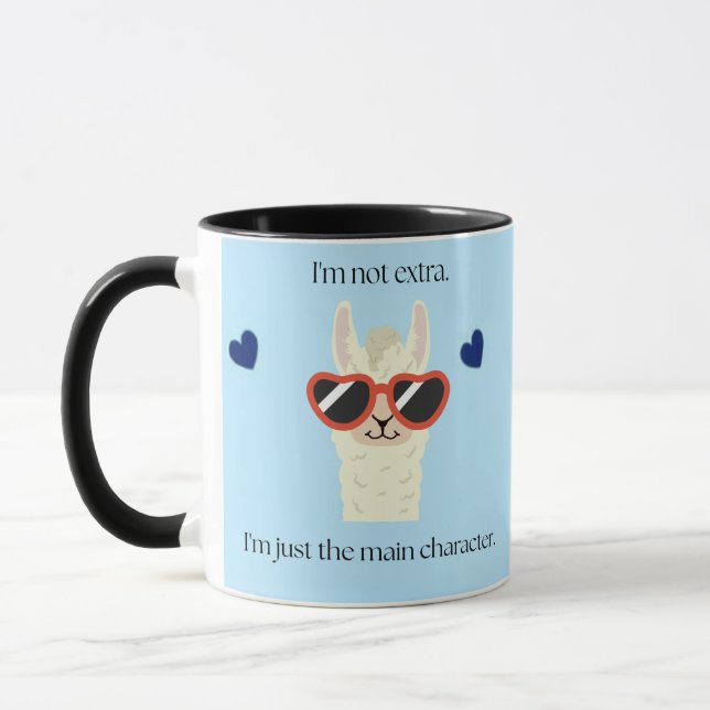 I’m Not Extra, I’m Just the Main Character | Cute  Mug (Left)