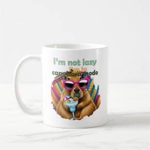 I’m not lazy, I’m in capybara mode ,funny capybara Coffee Mug