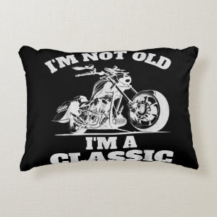I’m Not Old I’m a Classic - Fathers Day - Vintage Accent Pillow