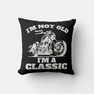 I’m Not Old I’m a Classic - Fathers Day - Vintage  Throw Pillow