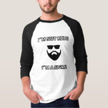 I´m not rude, I´m a Sigma Cool beard design