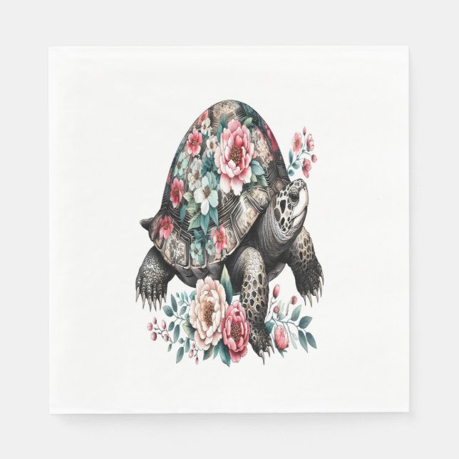 I’m not slow i’m a turtle napkin (Front)