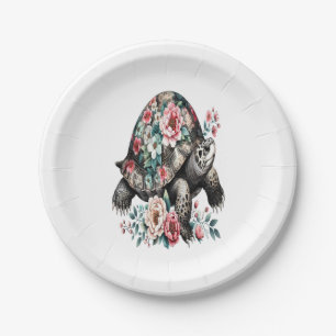 I’m not slow i’m a turtle paper plate