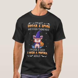 I m Not Sugar Spice And Everything Nice I m Sage H T-Shirt