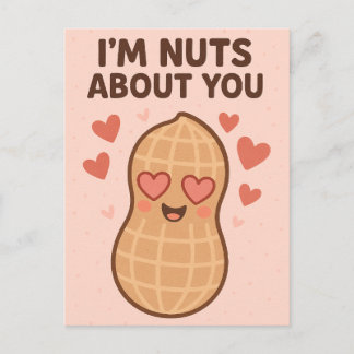 I’m Nuts About You Holiday Postcard