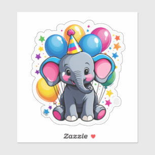 I’m ONE-derful! – Baby Elephant Birthday Joy