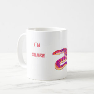 I´m Pink Snake Coffee Mug